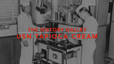 The History Galley: Tapioca Cream