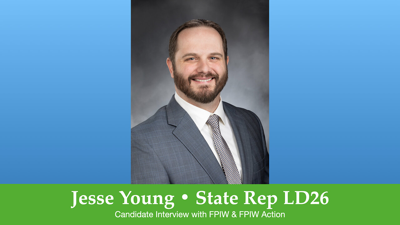 Jesse Young LD 26 State Rep POS 1 candidate