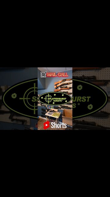 Mail Call from Splatterburst Targets (Made in USA) // They sent me nice targets to try this summer!