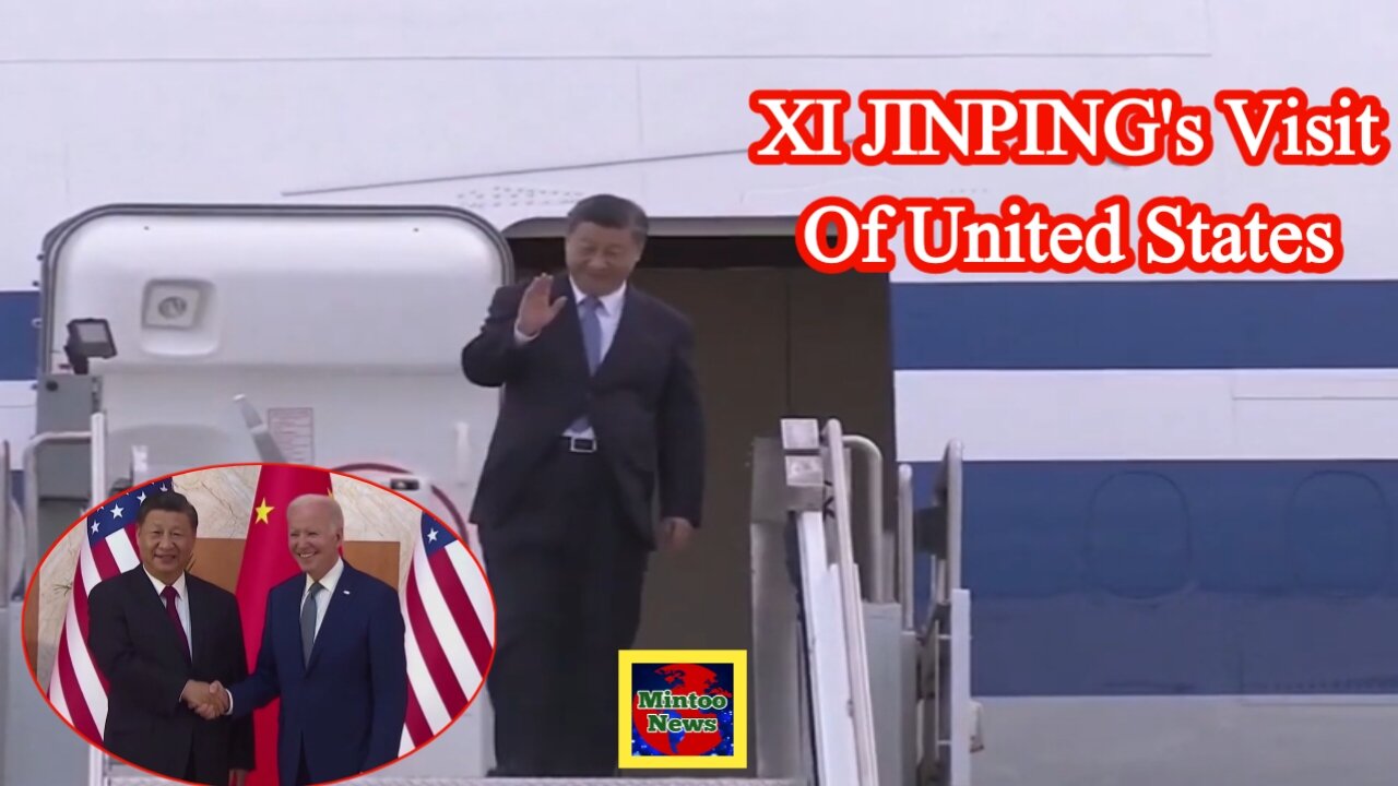 China’s Xi Jinping arrives in US ahead of summit with Joe Biden