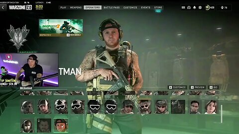 Tim The Tatman Operator Skin