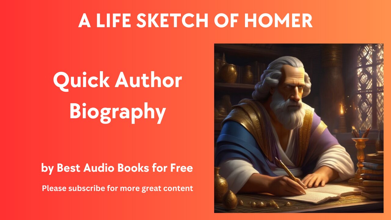 A Life Sketch and Quick Biography of Homer