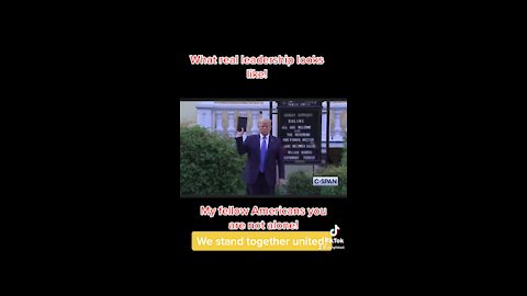 What real leader ship looks like!