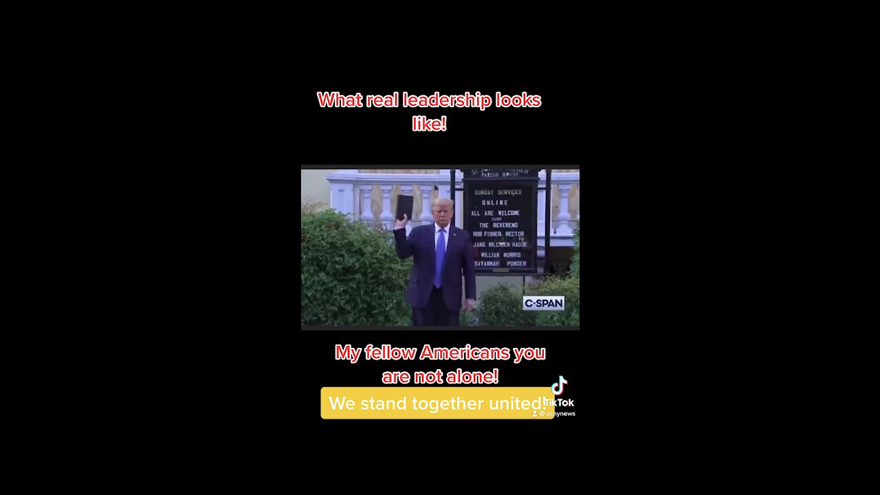 What real leader ship looks like!