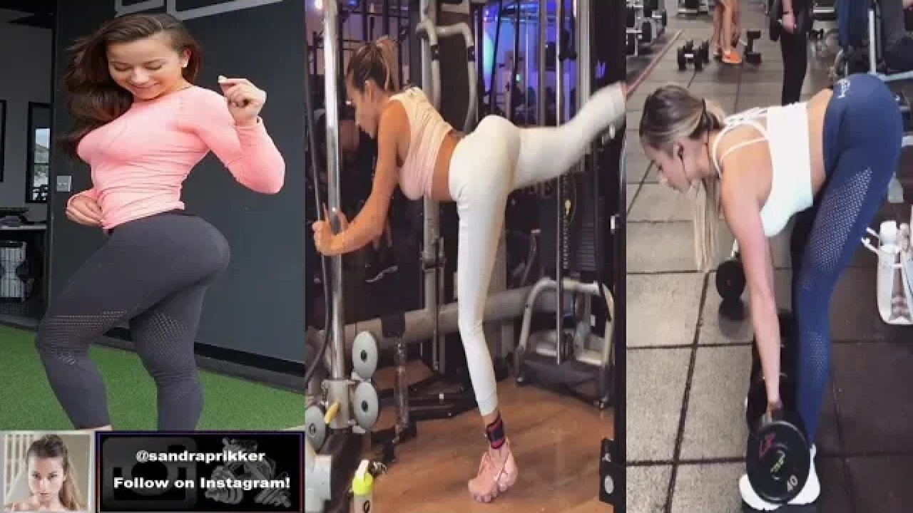 Sandra Prikker #1 - Various Glute Workouts, Kickboxing and Dancing