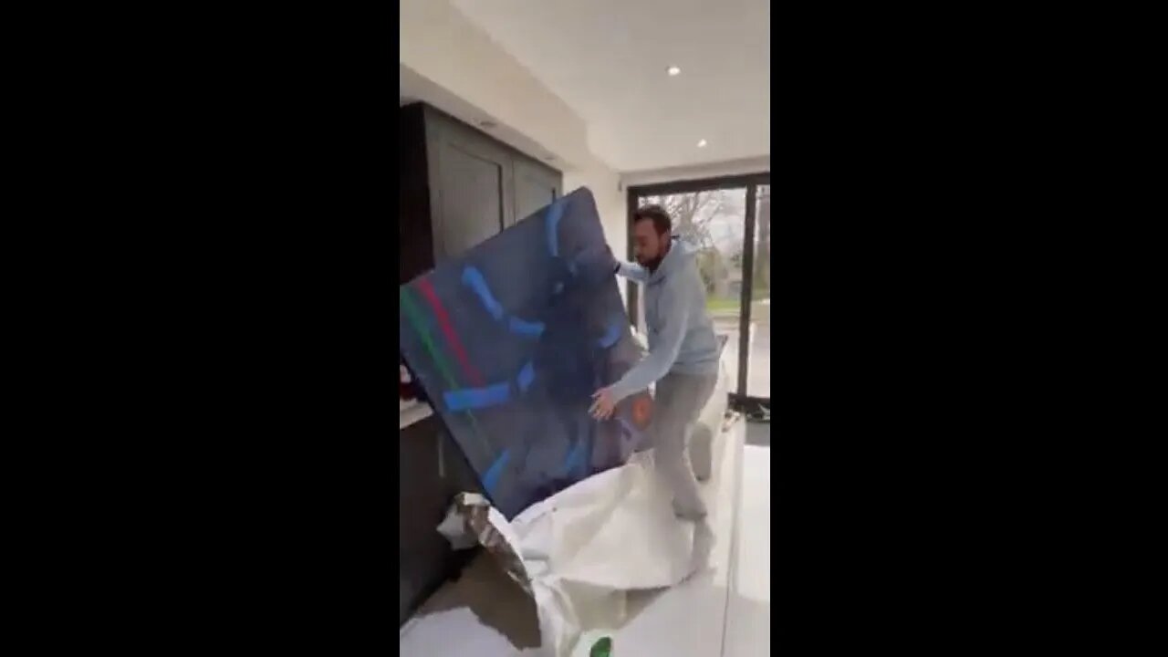 DOM'S XMAS PAINTING