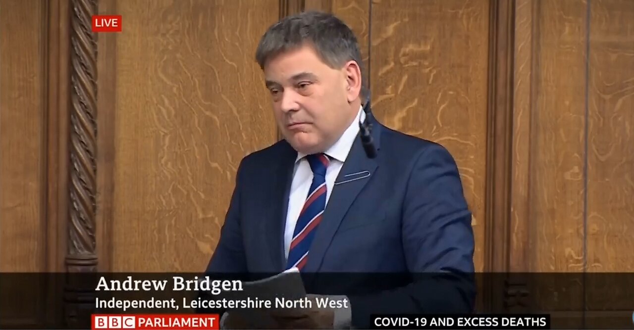 ►🚨▶◾️⚡️🇬🇧 Public Gallery ERUPTS as Andrew Bridgen MP demands mRNA treatments be withdrawn