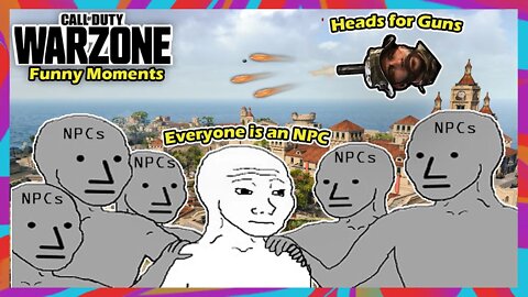 New Head for Weapon and We're all NPCs!? | Warzone Fortunes Keep Funny Moments