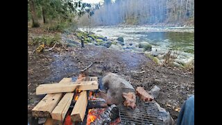 Two Steaks one Fire!