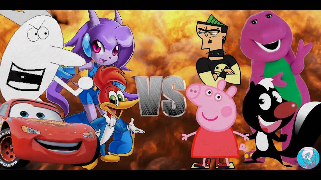 MUGEN - Request - Team Woody Woodpecker VS Team Peppa - See Description