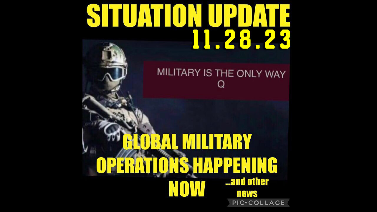 Situation Update 11.28.23 ~ Trump Return - White Hat Intel ~ Juan O Savin. SGAnon Intel