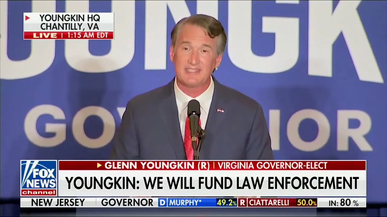 YOUNGKIN VICTORY SPEECH, Nov 3, 2021.