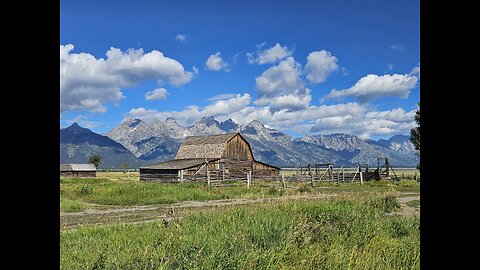 The majestic Grand Tetons