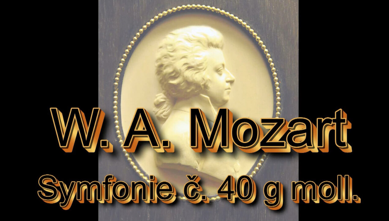 Ohňostroj W. A. Mozart, symfonie č. 40 g moll