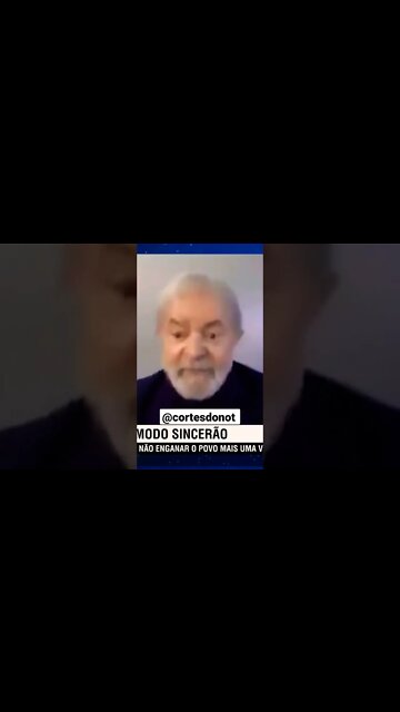 VÍDEO DE LULA FALANDO QUE "NÃO VAI ENGANAR O POVO MAIS UMA VEZ" VIRALIZA