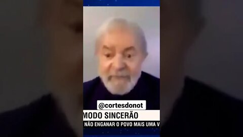 VÍDEO DE LULA FALANDO QUE "NÃO VAI ENGANAR O POVO MAIS UMA VEZ" VIRALIZA