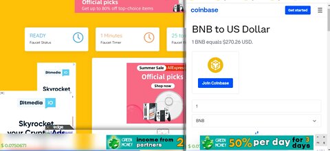 How To Earn Free BNB TOKENS Cryptocurrency At BTC Bunch Every 1 Min Withdraw Via FaucetPay