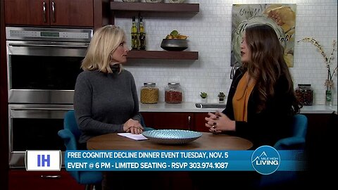 Integrated Health Center- Cognitive Decline Dinner Event Nov. 5th