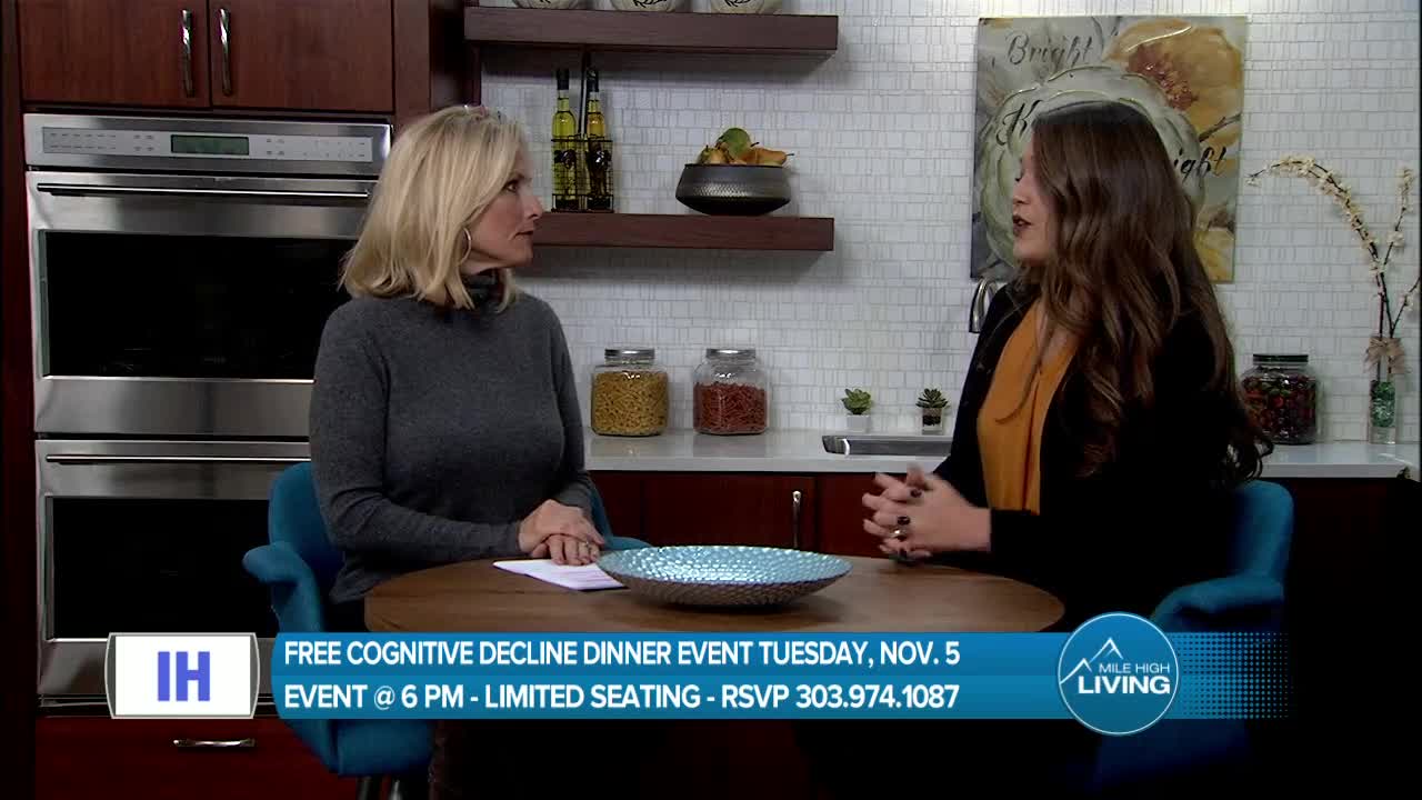 Integrated Health Center- Cognitive Decline Dinner Event Nov. 5th