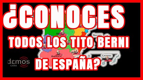 ¿Conoces a todos los TITO BERNI de España? (12-03-2023)