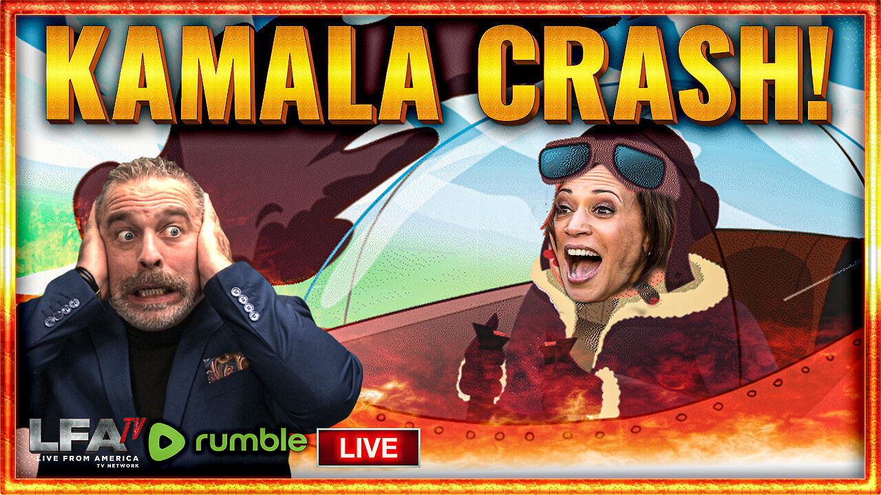 KAMALA CRASH! TRILLIONS SUCKED OUT OF THE ECONOMY & MORE TO COME [SANTILLI REPORT #4175 4PM EST]