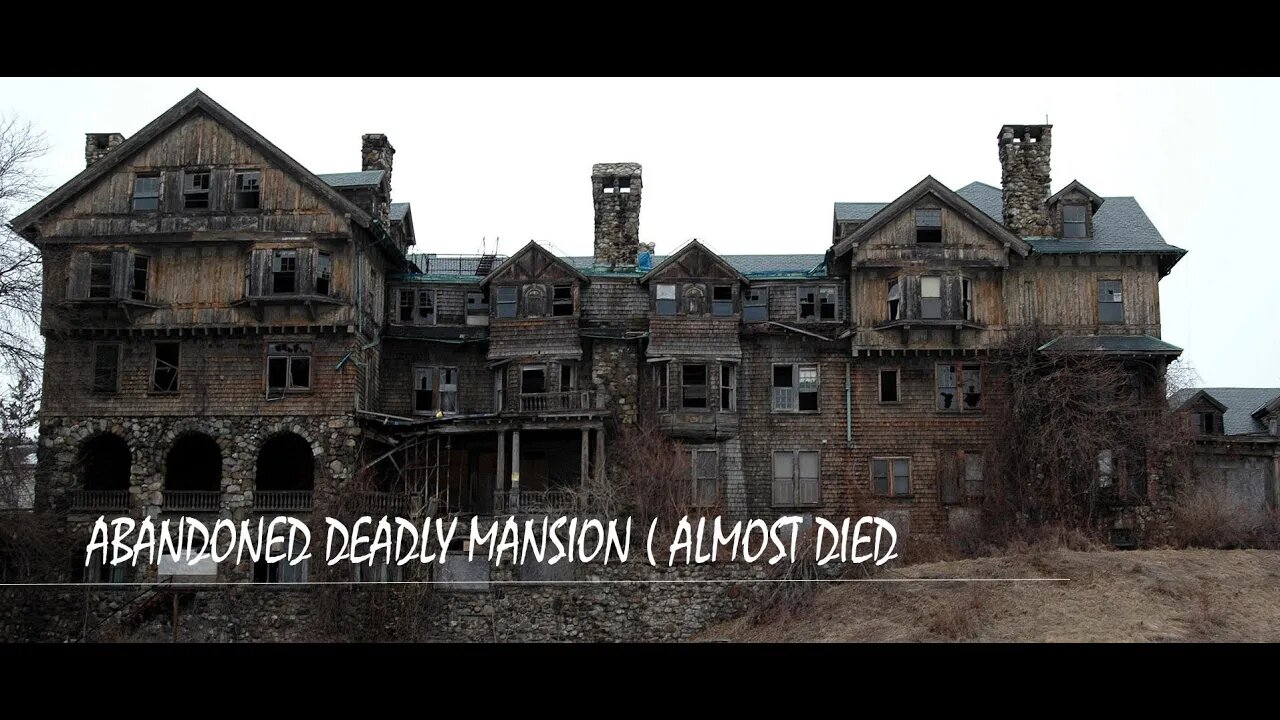 ABANDONED MANSION FELL THROUGH THE FLOOR ALMOST DIED