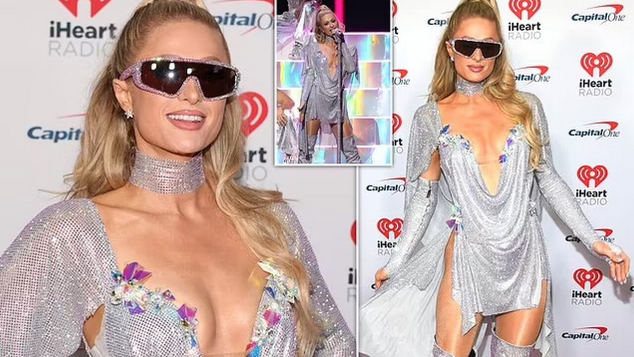 "Paris Hilton Dazzles at Jingle Ball 2024"