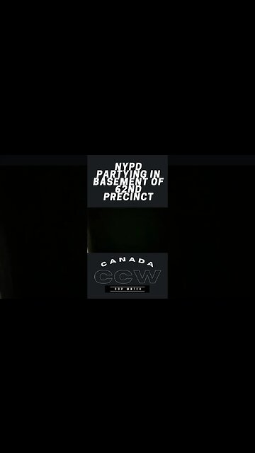 🍁🚔🎥 Party In NYPD Precinct Basement - Phone Call From Canada Cop Watch - @brooklynaudit