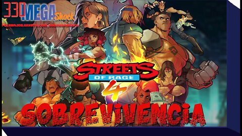 Strets of Rage 4 : Sobrevivência com o Skate,veja tudo dando errado em segundos.