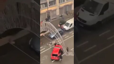 World Cup riots in Brussels after Morocco beat Belgium