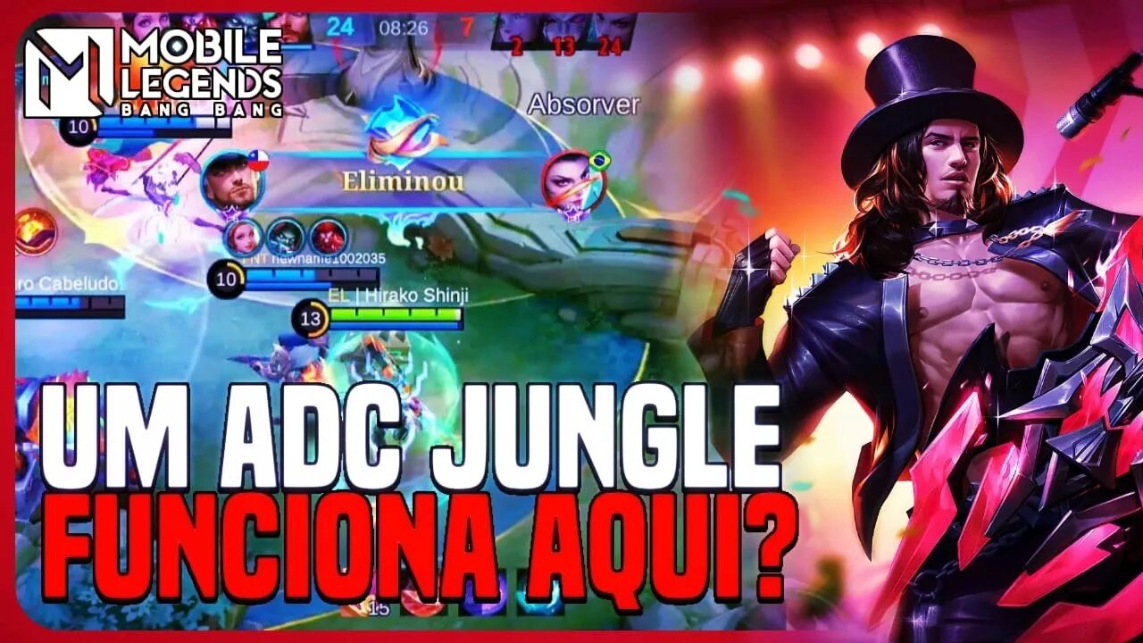 ADC NA JUNGLE CLICA NO GLÓRIA?? | CLINT | MLBB