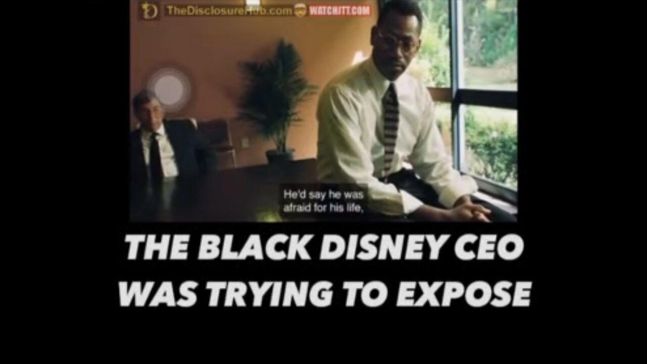 BLACK DISNEY CEO🚷🚫TRIED TO EXPOSE CORPORATE DISNEY🎬🎭🎪🎟️🎡💫