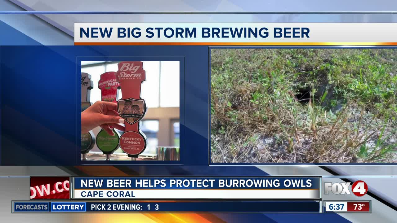 Cape Coral brewery launches beer to help burrowing owls