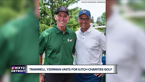 Steve Yzerman, Alan Trammell reunite at Ilitch Charities golf outing