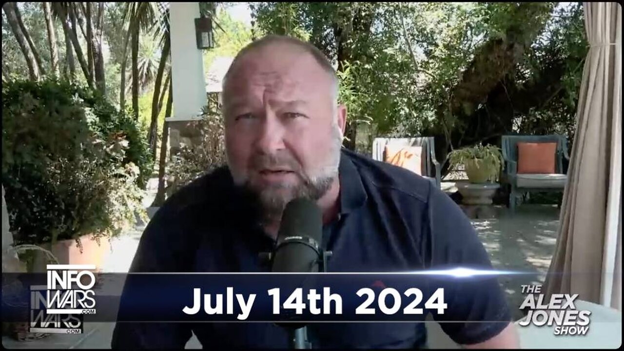 Alex Jones said After Trump Shooting the CYBER ATTACK will Begin