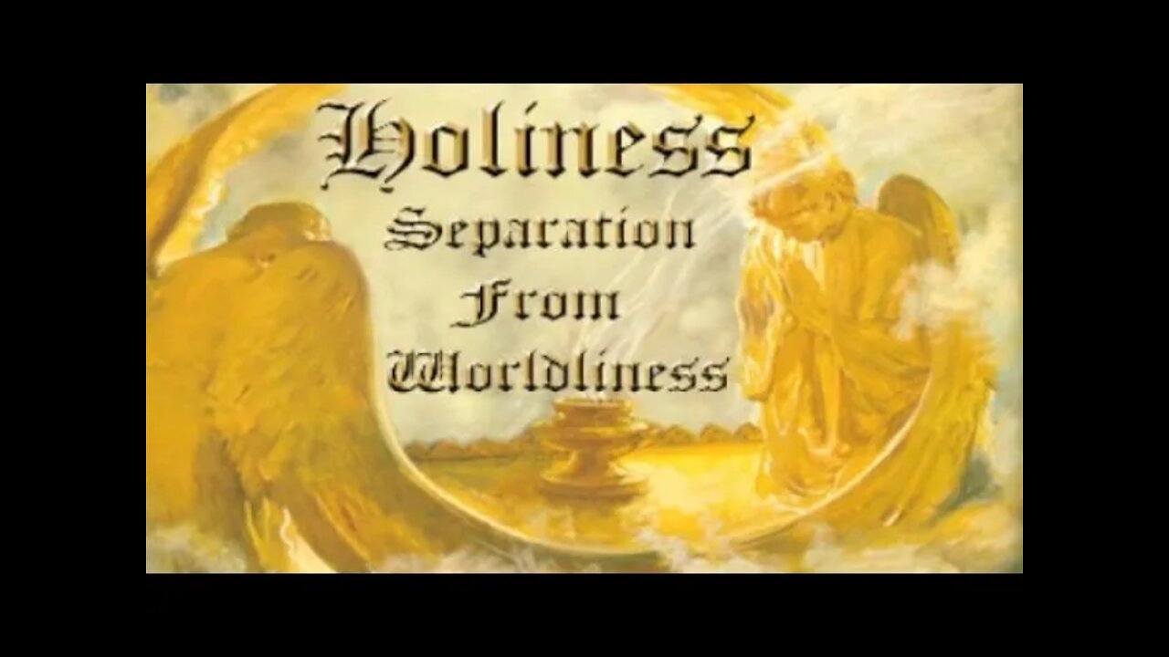 Another urging to holiness