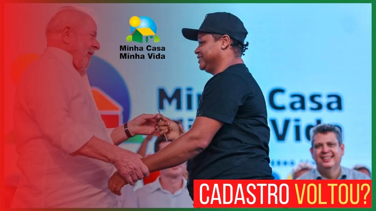 CADASTRO MINHA CASA MINHA VIDA CADASTRO 2023