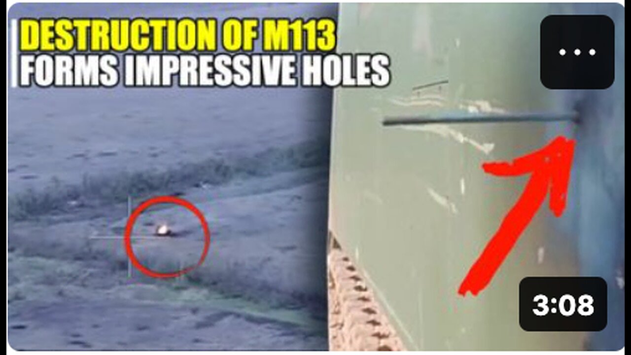 Russia says American M113 APC is easily penetrated by bullet