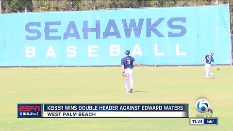 Keiser wins opening day double header 1/25