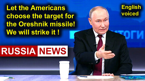 This strike with the Oreshnik missile will be useful for both the Americans and us!