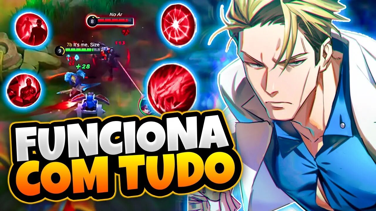 A MOONTON É LOUCA DE NÃO NERFAR ELE PESADO! | MOBILE LEGENDS