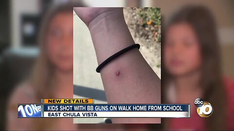 Kids shot with BB gun in Chula Vista, police say