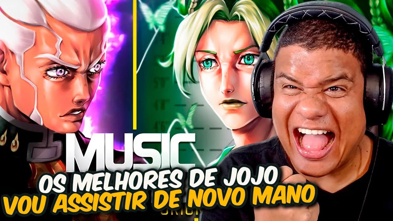 ATÉ O CÉU | ENRICO PUCCI vs JOLYNE | @Orionmcofc MC & @NathySC | React Anime Pro