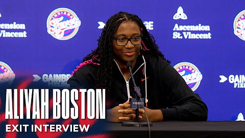 Aliyah Boston 2024 Exit Interview | Indiana Fever