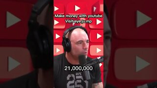 Joe Rogan Reacting on how much YouTubers make - Top 4 YouTubers #shorts