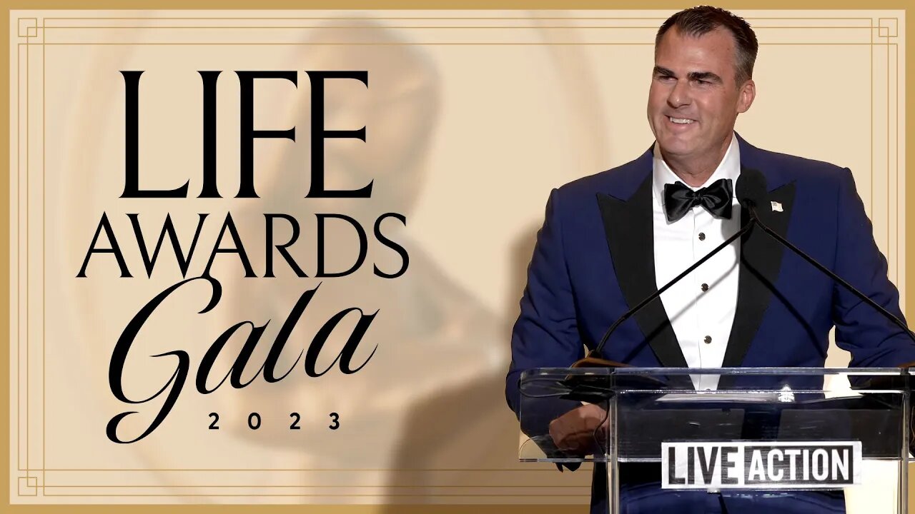 Helping Families Thrive | Governor Kevin Stitt at the 2023 Live Action Life Awards Gala