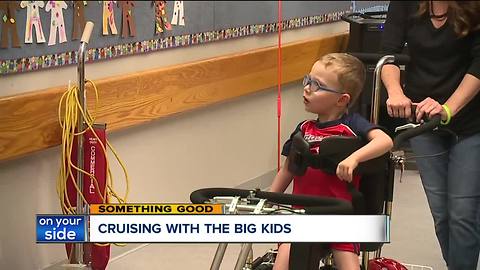 North Ridgeville boy with special needs gets a special bike