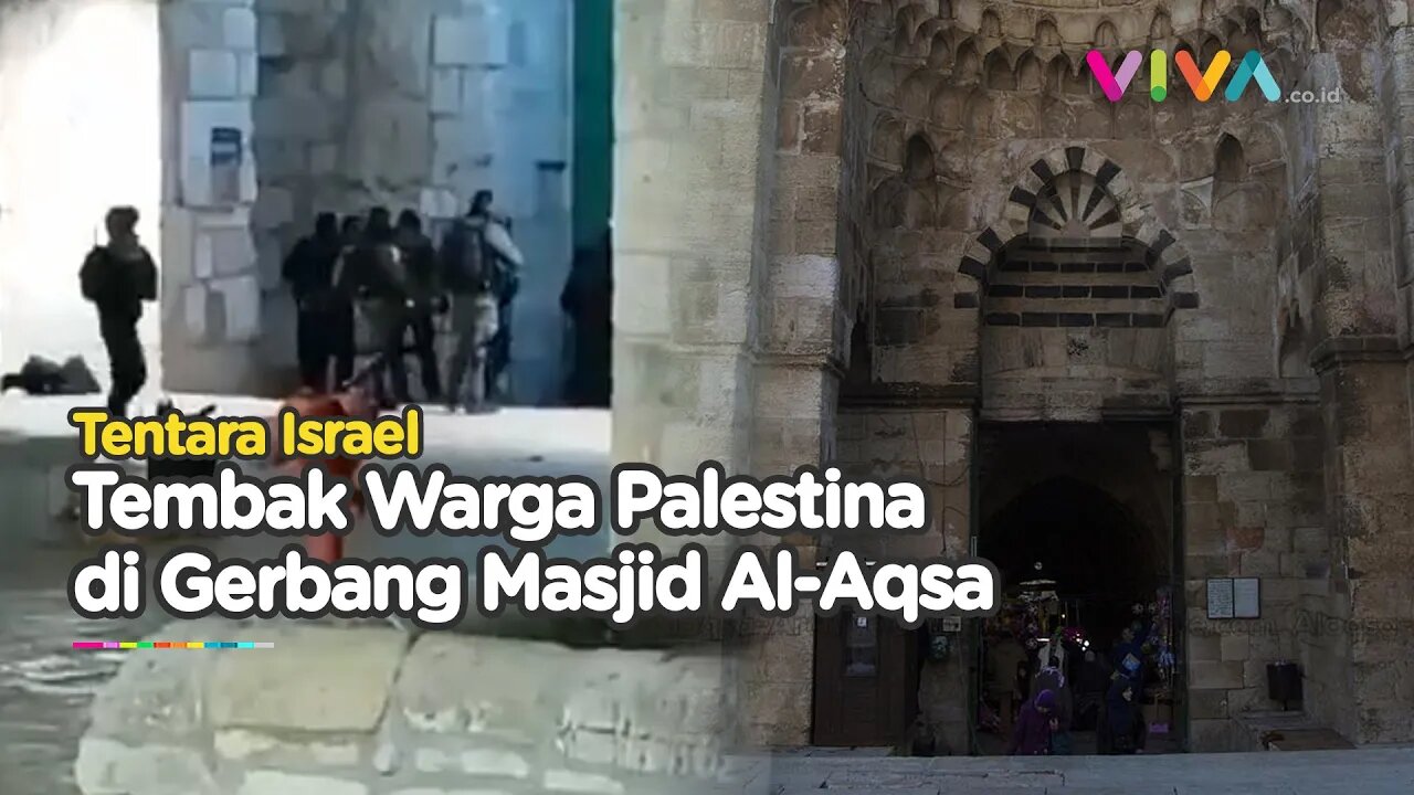 Letusan Beringas Pasukan Israel Gugurkan Warga Palestina di Masjid Al-Aqsa