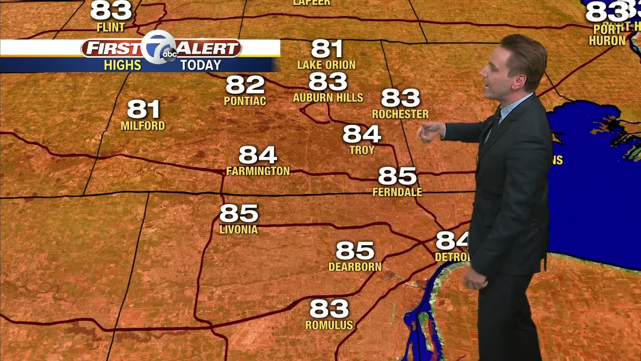 FORECAST: Tuesday noon