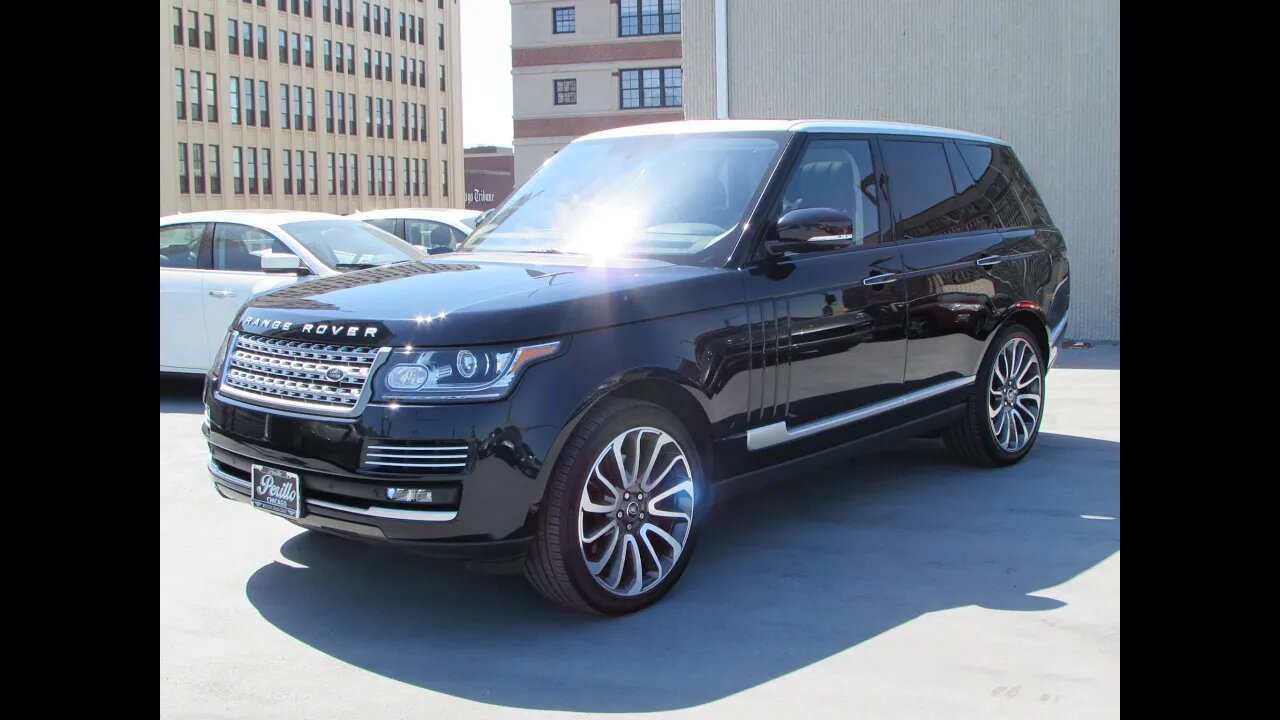 2014 Range Rover Supercharged Autobiography Start Up, Exhaust, and In Depth Review